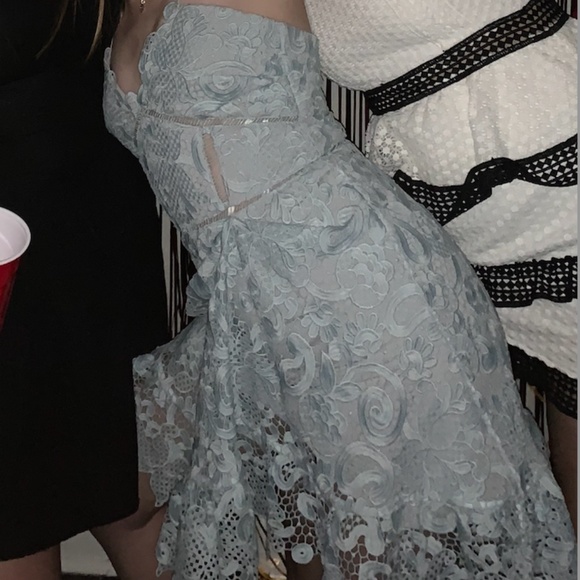 Self Portrait Lace Mini Dress - Picture 4 of 4